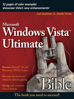 cover image of Windows Vista Ultimate Bible
